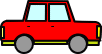 車で目的地へ向かう